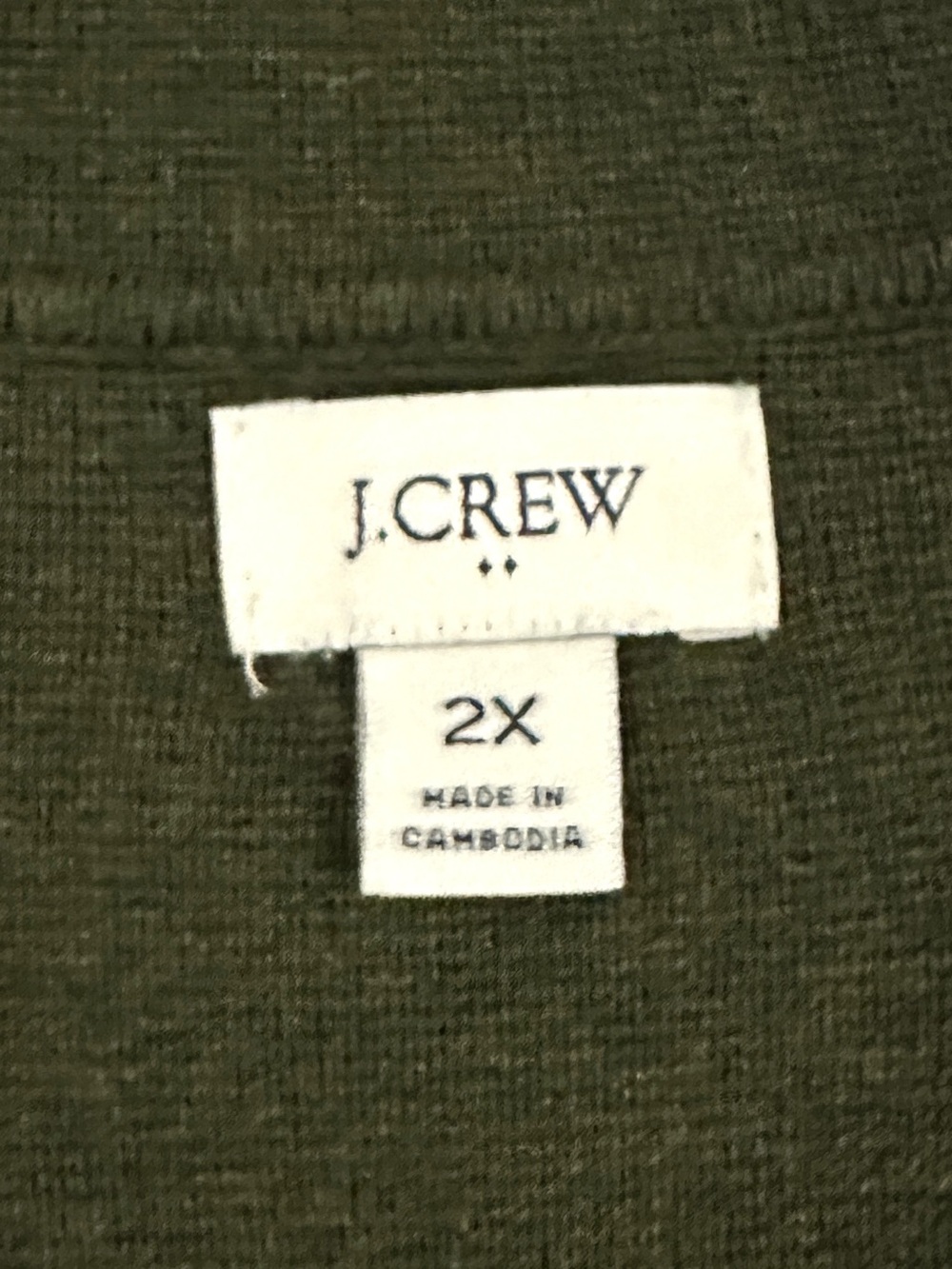 J.Crew Polo Cardigan Sweater In Loden Green - Picture 5 of 6